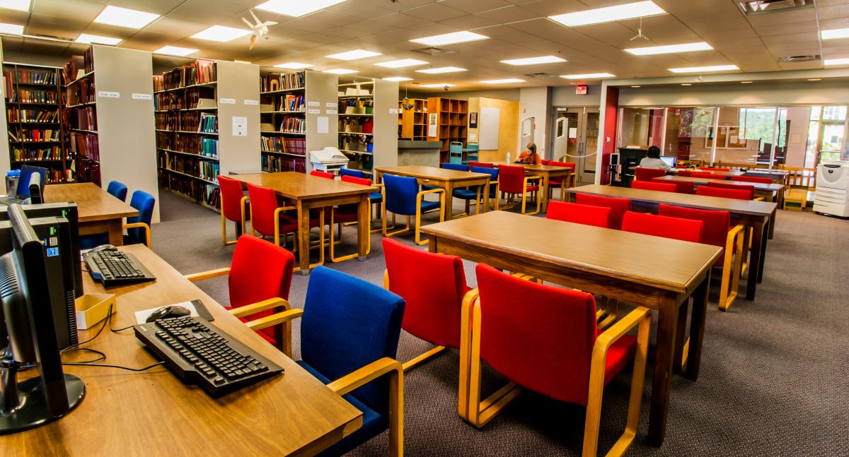 Library, photo by Cassie Wright