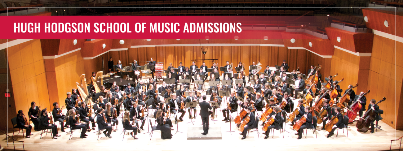 UGA Hugh Hodgson School of Music Admissions