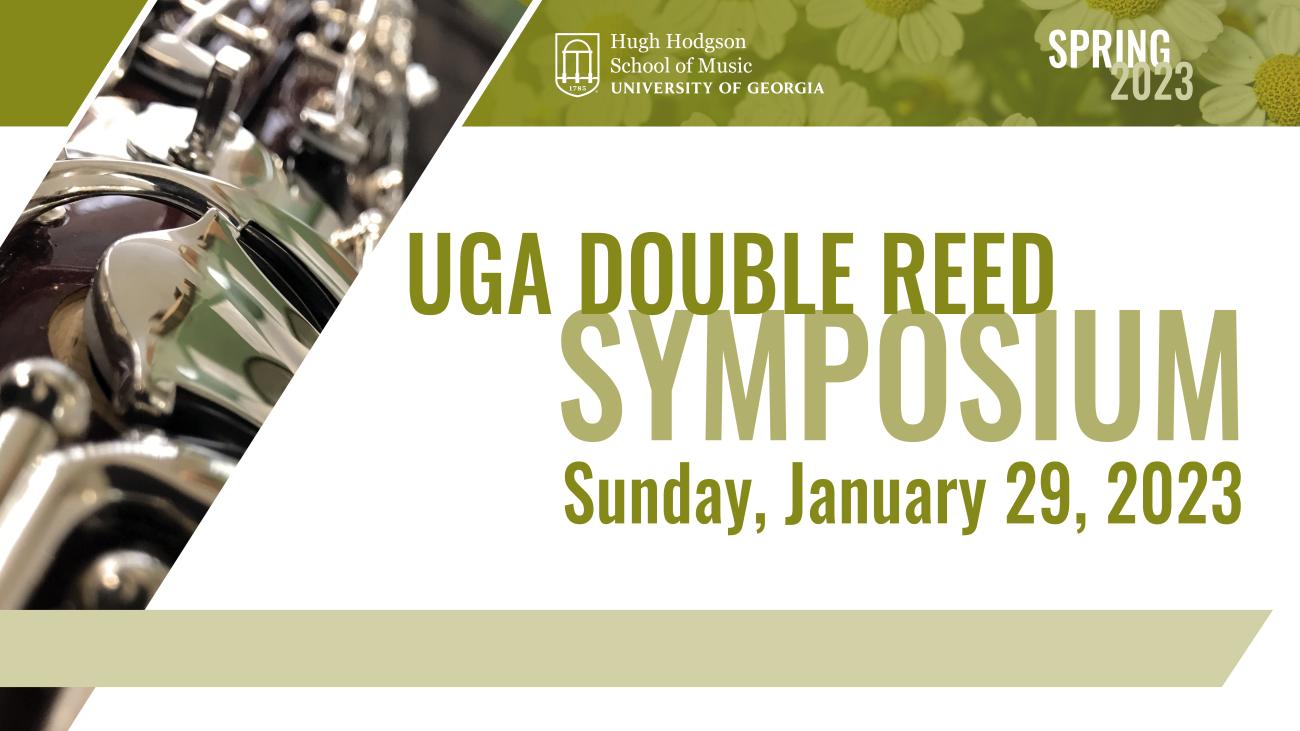 UGA Double Reed Symposium Sunday January 29 2023