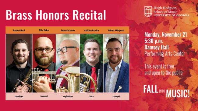 UGA Brass Honors Recital