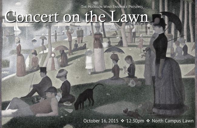 Concert on the Lawn 2015 poster