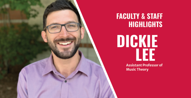 Dickie Lee, Assistant Professor of Music Theory