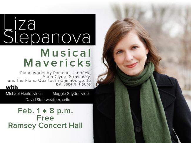 Liza Stepanova Musical Mavericks recital