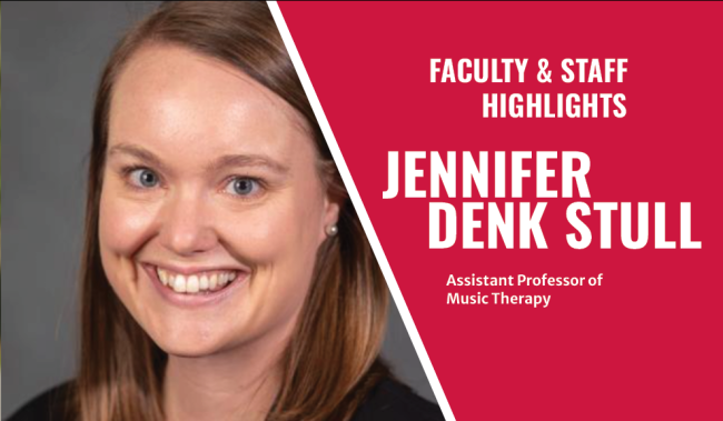 Jennifer Denk Stull, Assistant Professor of Music Therapy