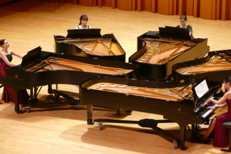 Five Pianos