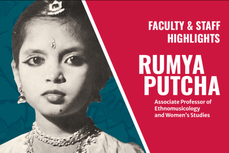 The Dancer's Voice by Rumya Putcha cover