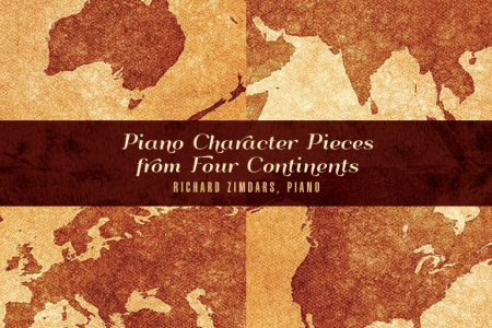 Piano Character Pieces from Four Continents cover