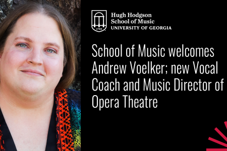 School of Music welcomes Andrew Voelker; new Vocal Coach and Music Director of Opera Theatre